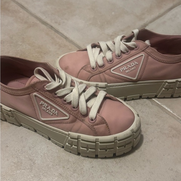 Prada Pink Shoes - Picture 1 of 3